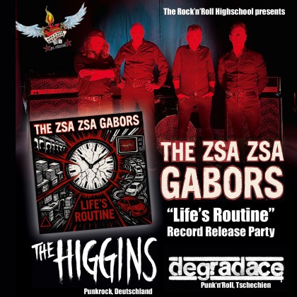 The Zsa Zsa Gabors "Life’s Routine" Record Release Party