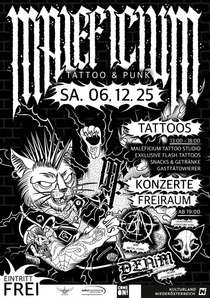 Maleficium Tattoo und Punk Party